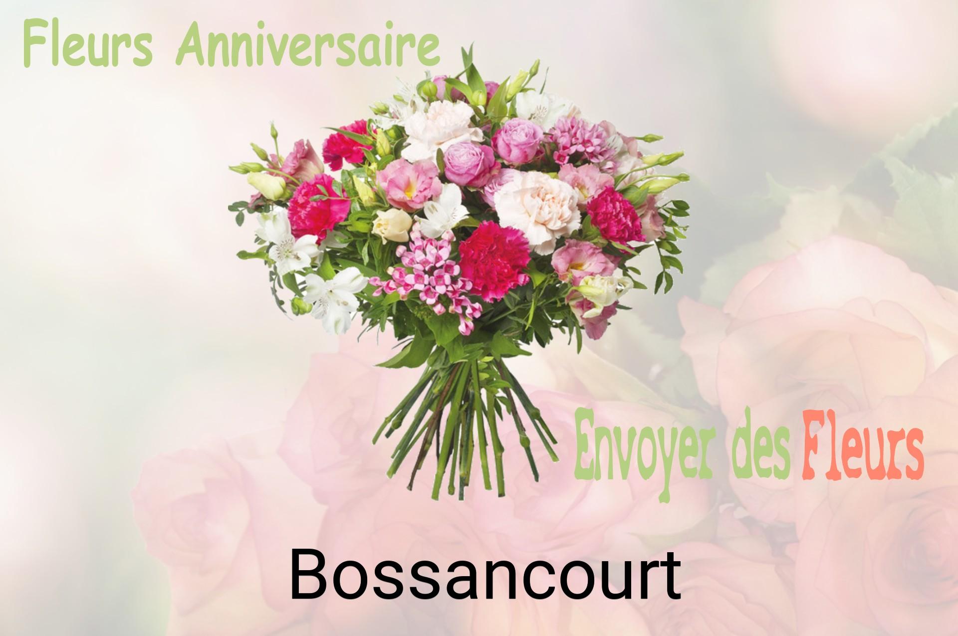 Bouquet de fleurs d’anniversaire livré à Bossancourt